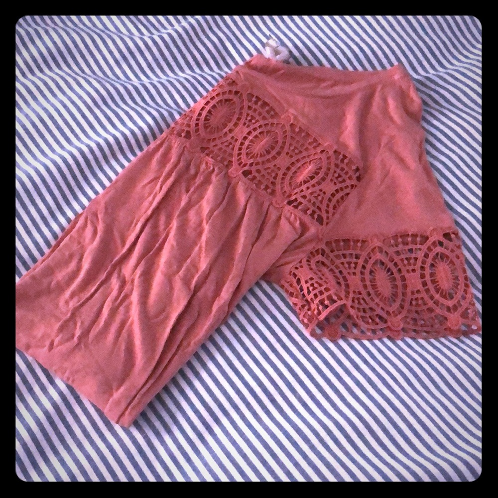 LOFT Dusty Pink Top Size S
